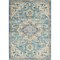 Homeroots 5 x 7 ft. Light Blue & Ivory Distressed Area Rug 385581 - alternate 1